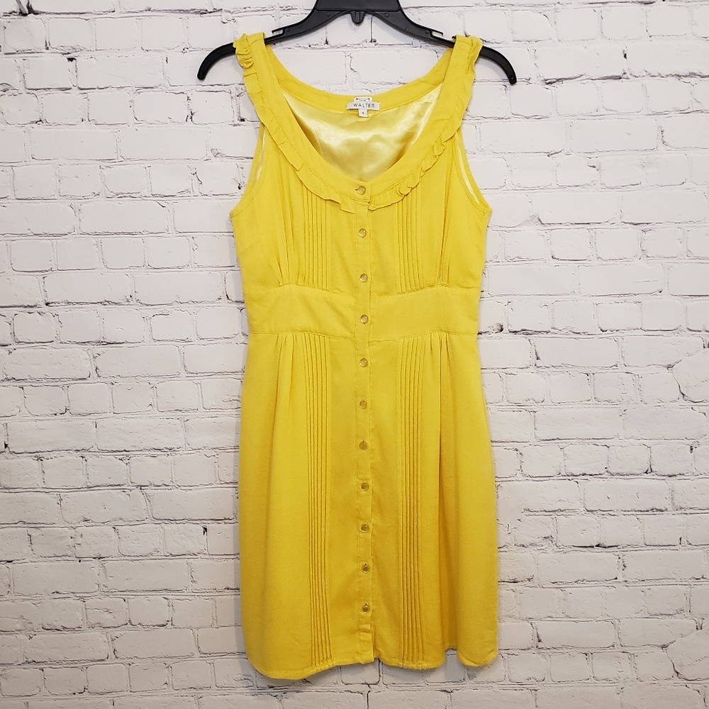 Walter Bight Yellow Dress